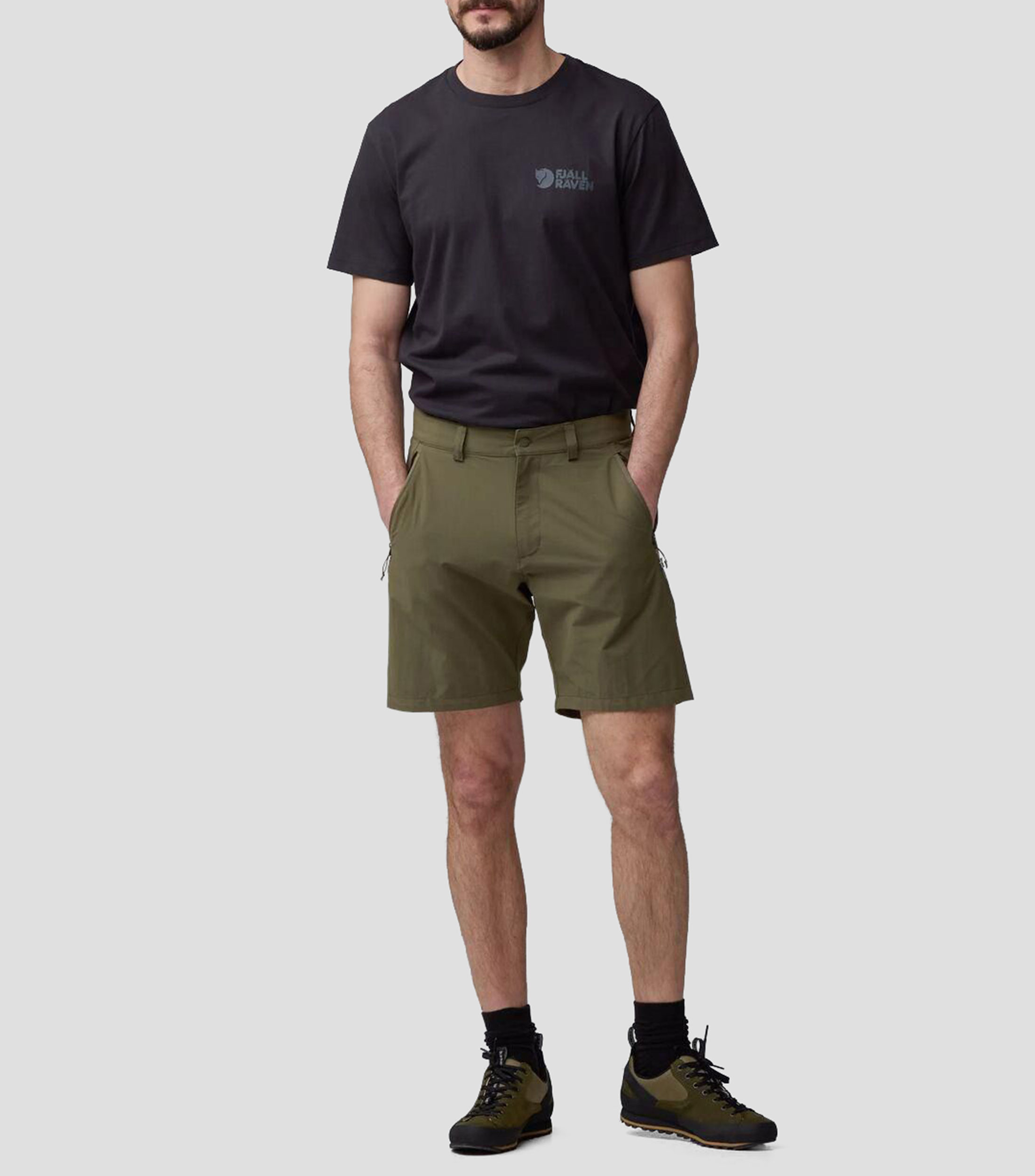 Short para entrenamiento High Coast Pack liso Hombre